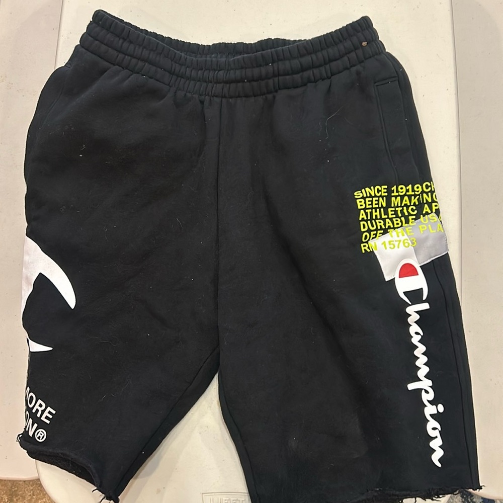 Black Champion Shorts